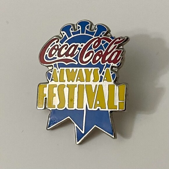 Coca Cola Always A Festival Pin - Picture 1 of 8